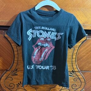 The Rolling Stones Black Kids T-Shirt